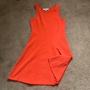 Ann Taylor Loft Orange Dress